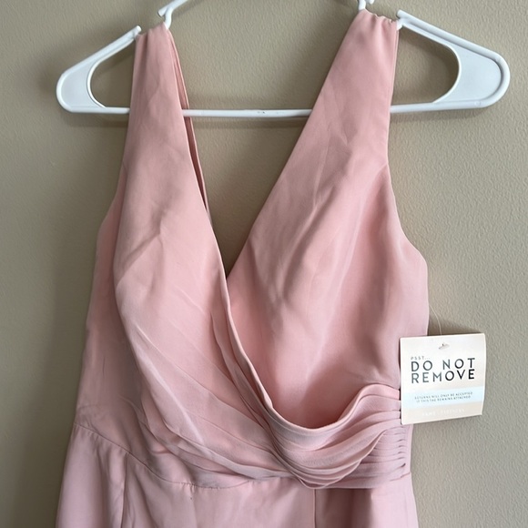 NWT Fame and Partners Light Pink Mini Formal Cocktail Dress - Picture 3 of 10